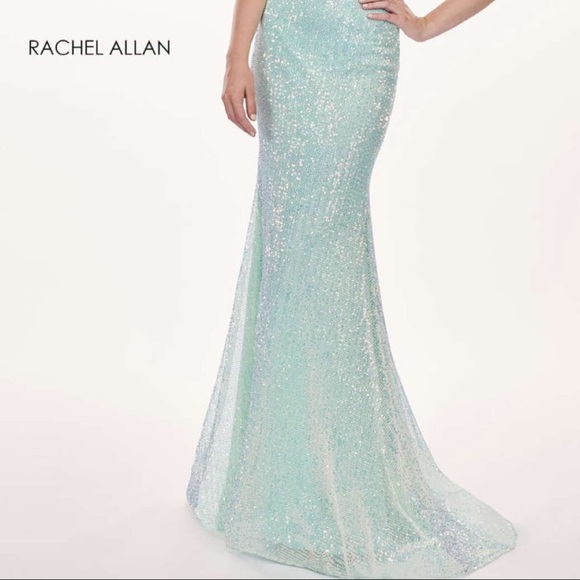 Rachel Allan Two Piece Prom Dress NEW WITH TAGS - Picture 2 of 8